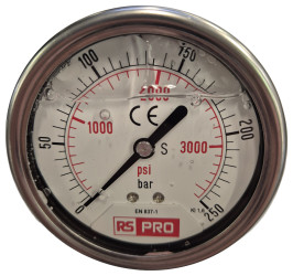 Manometr 63mm BSP 1/4