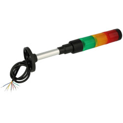 Lampa LED 3 kolory 24-230V AC/DC kolumna sygnalizacyjna KOGUT