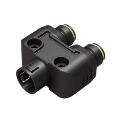 Binder 79 9180 000 05 Mini DIN Y-Adapter 5 Pins 1pc Y-Shaped Connector