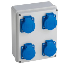VIPLAST Rozdzielnica Gniazdo 4x250V