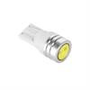 Żarówka samochodowa LED 12V T10 1 led biała (10000K) 0300