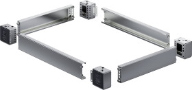 Rittal 8660053 Połączenie bazowe stal nierdzewna, ABS 2 szt.