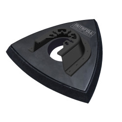 Faithfull M0010022 Delta Hook &amp; Loop Sanding Pad Triangular 93mm