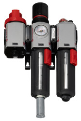 Smarownica z reduktorem i filtrem, Automatyczny, G 1/4, 40μm, Excelon Plus, Norgren