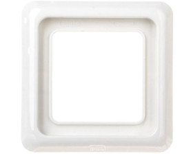 Berker Modul Ramka hermetyczna pojedyncza pozioma/pionowa IP44 biała 53132809