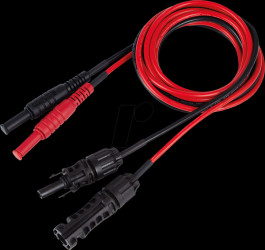 TA89 PV test leads, with MC4 and banana connectors