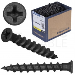 Wkręty fosfatowane 5,0x35 mm do wzajemnego łączenia płyt gipsowo-kartonowych RAWLPLUG 500szt