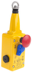 Rope & push button stop switch,4N/C M20