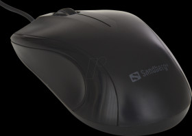 631-01 Mouse, Wired, USB, Black
