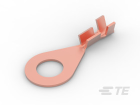 Zacisk oczkowy nieizolowany Czerwony TE Connectivity