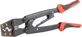 Ratchet crimping pliers for wire end ferrules, 6.0-25 mm², AWG 10-4, C.K Tools T3676A