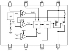 1.2V to 14V input voltage, 1A load current, step-up DC-DC | DGK | 8 | -40 to 85