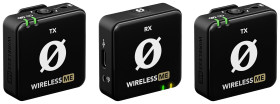 Rode Wireless ME Dual Przypinany Zestaw mikrofonu Rodzaj transmisji danych:radiowa z kablem, z zabezpieczeniem, z etui,