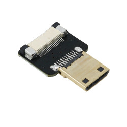 DIY HDMI Cable Parts - Straight Mini HDMI Plug