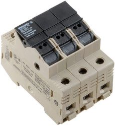 Fuse terminal block, 2 pole, 1.5-25 mm², 690 V, 32 A, 1966030000