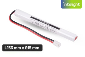 Pakiet akumulatorów NiCd 3,6V 1000mAh do oprawy VELLA 250 1H - L153 x Ø15 / 96007