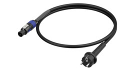 kabel Neutrik NKPH02-MFA3-M0150 1036412, H07RN-F 3G 2,5 mm², 1.5 m