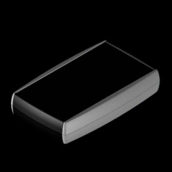 Teko - seria MINI TEKNET (MTN01-B.29) - obudowa ręczna w kolorze czarnym z pojemnikiem na baterie (115 x 70 x 24 mm)