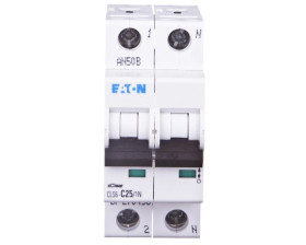 Wyłącznik nadprądowy 1P+N C 25A 6kA AC CLS6-C25/1N-DP 270456