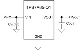 Automotive 300-mA, off-battery (40-V), low-IQ, low-dropout voltage regulator