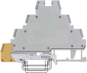 Złączka szynowa bez bezpiecznika 22 → 12 AWG żyły: 7 Szary Śruba 25A Wieland