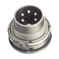Amphenol C091 31W004 100 2 Circular Connector 5A 4-Pin IP67/IP65 Metal