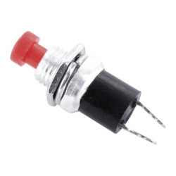 TruComponents 782755 Pushbutton ,Panel Mount,Off/(On),SPST,Solder