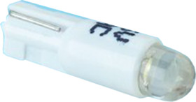 LED lamp, W2x4.6d, 2 lm, 24 V (DC), 24 V (AC), 6000 K, 60 °, clear, white, 70112248