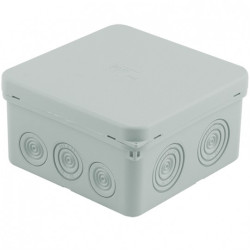 Skrzynka hermetyczna IP65 puszka instalacyjna 80x80x40mm szara Marlanvil