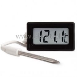 Termometr LCD czarna obudowa -50 +150stC 2xLR44