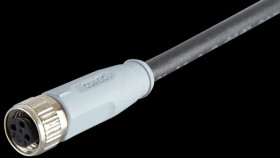 42-10004 SAL M8 x 1, 3-pin, 2 m, cable coupling
