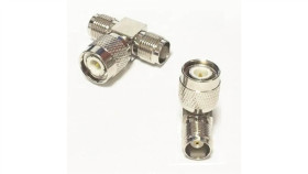 Redukcja Wt.Tnc/2X Gn.Tnc Trójnik Tnc Wtyk Tnc/2*Gniazdo Tnc Et-73