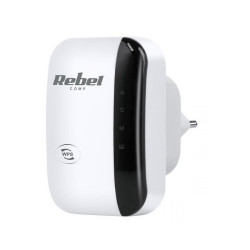 Wzmacniacz sygnału Wi-Fi REBEL KOM1030 Repeater 300Mb/s