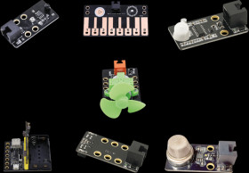 10100002 Robobloq STEM Sensors &amp; Actuators 7-in-1 "Q-tronics B"