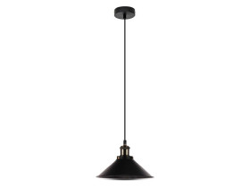 VT-7424 Lampa wisząca Retro czarna 3753 V-TAC