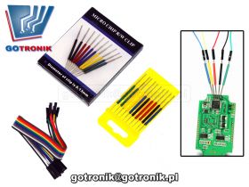 Zestaw 10 sztuk precyzyjnych chwytaków pomiarowych
