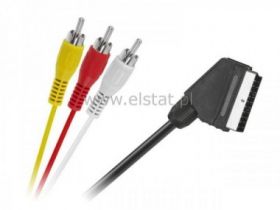 EURO- 3x RCA ( EURO <- RCA ) Audio- Video 3m