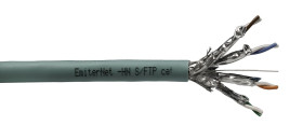 Kabel Emiter Net SFTP (S/FTP) kat 7 1000MHz drut 4 x2 x 23AWG LSZH-FR K B2ca K/EMITERNET-SFTP7LS0HB2CA. /500m/