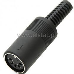 DIN 5 pin GN 180st na kabel Standard