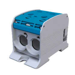 Złączka szynowa gwintowa Al/Cu STB 95-2 (87520) SIMBLOCK niebieski 81102003