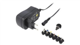 Zasilacz Impulsowy Uniwersalny 3Vdc 1A 12W Wtyczkowy Kątowe Espe-12Un-W2e