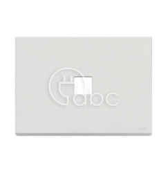 Ramka ozdobna 3Mx1 Flat, matowy biały, 22683.1.01