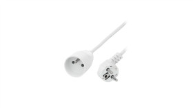 Przedłużacz 1-Gniazdo Z/U 10A 7M /Omy 3X1/ Biały Ps-171