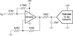 Low-Power, Single-Supply, Wideband Operational Amplifier