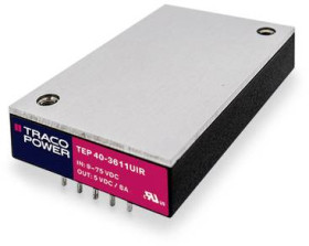 TracoPower TEP 40-3618UIR Przetwornica DC/DC, do PCB 830 mA 40 W Ilość wyjść: 1 x Content 1 szt.