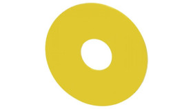 Sirius Act, Etykieta Podkładkowa Zatrz. Awaryjne, Żółta, Średn. 75Mm -...