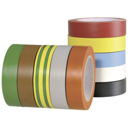 HellermannTyton 710-00156 HelaTape Flex 15 Electrical Tape 20m x 19mm White