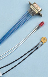 Łącznik lutowany, dł. 16mm, Ø kabla 1.1 → 2.9mm, kolor: Przezroczysty, materiał: Poliolefina, TE Connectivity