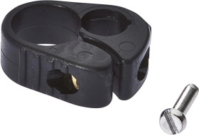 Akcesoria magnetyczne, klips montażowy, 28x22x10mm, rozpiętość 12,5-13,2mm, polioksymetylen (POM), AM000013