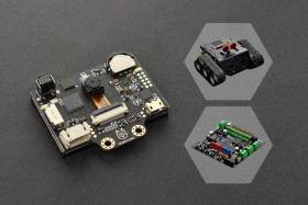 DFRobot Gravity: HUSKYLENS with Devastator Tank Mobile Robot Platform and Romeo V2